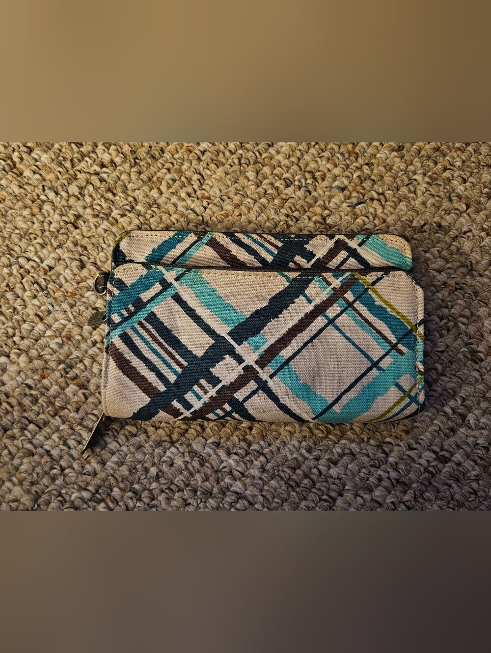 Thirty One Sea Plaid Wallet